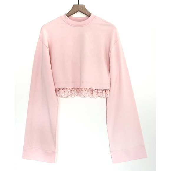 NEW Fenty X Puma by Rihanna Cropped Oversized Sweatshirt - Small - Picture 8 of 10